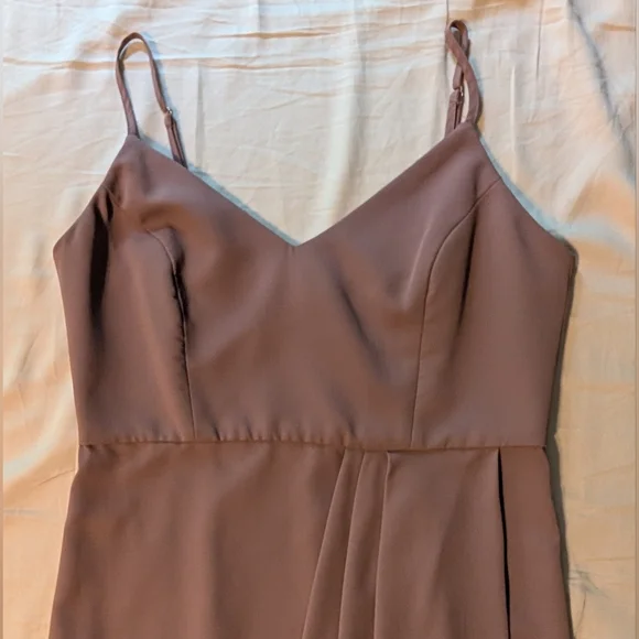 Lulu's Mauve High- Low Midi Dress - Picture 6 of 14